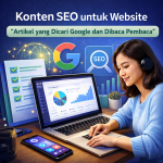 Konten SEO untuk Website Cara Membuat Artikel yang Dicari Google dan Dibaca Pembaca